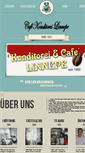 Mobile Screenshot of cafe-linnepe.de